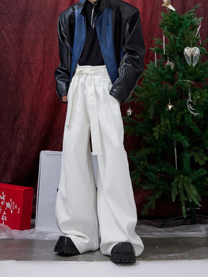 High-Waist Relaxed Utility Trousers | Unisex Streetwear - main image 4