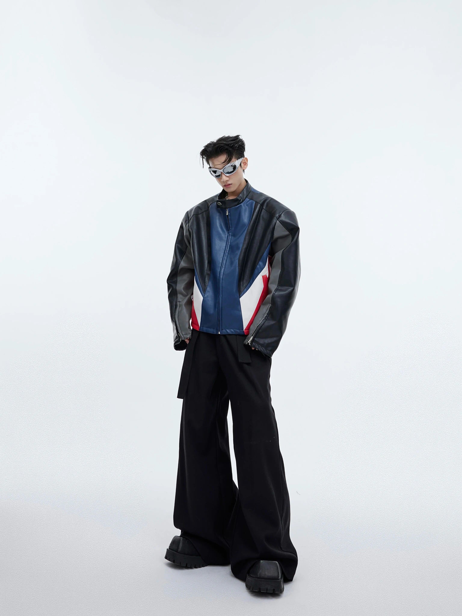 High-Waist Relaxed Utility Trousers | Unisex Streetwear - main image 5