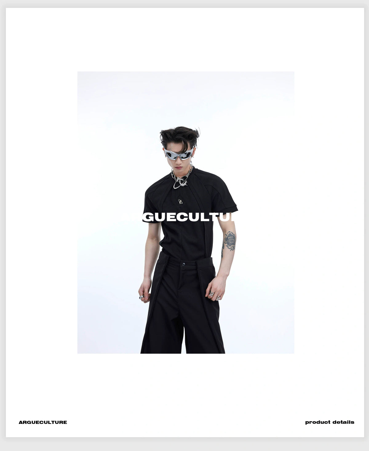 Deconstructed Slim-Fit Unisex T-Shirt | Short Sleeve - description image 6