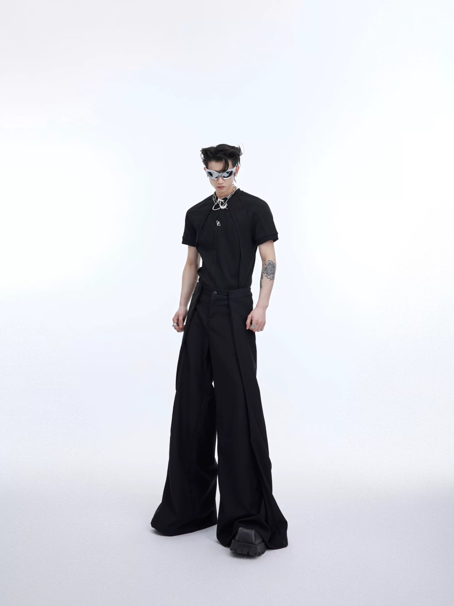 Deconstructed Slim-Fit Unisex T-Shirt | Short Sleeve - main image 5
