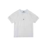 Deconstructed Slim-Fit Unisex T-Shirt | Short Sleeve - White