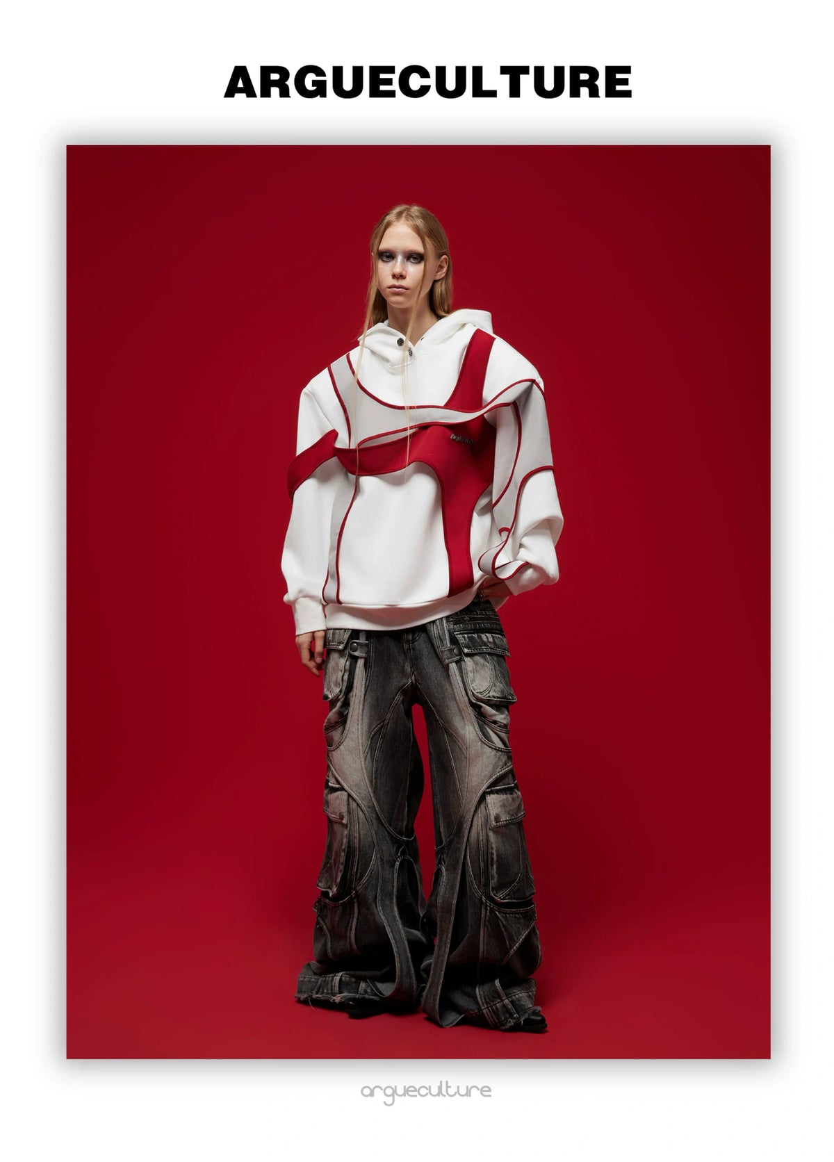 Deconstructed Layered Shoulder-Pad Tee | Streetwear - description image 19