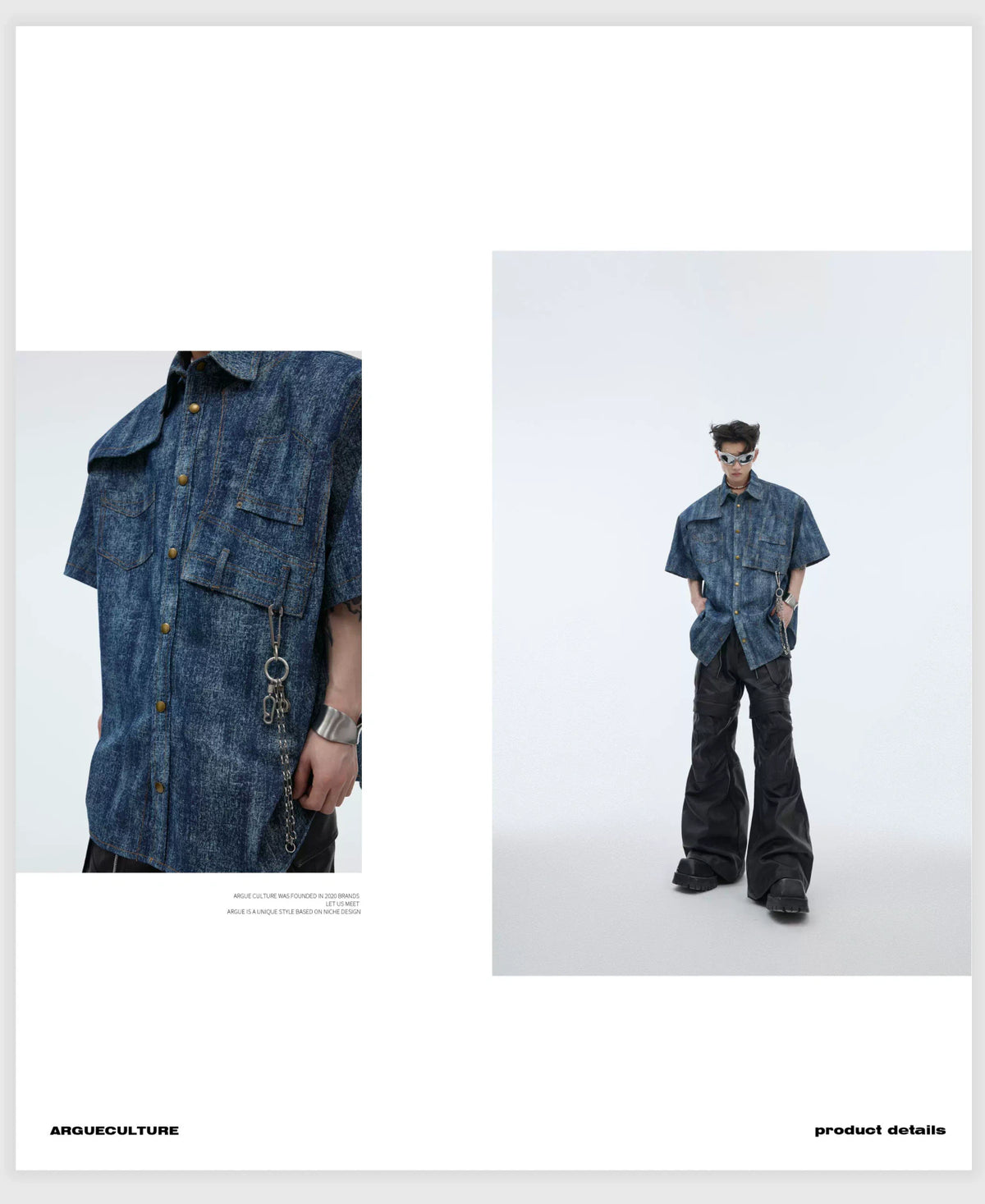 Cotton Tie-Dye Gradient Polo Shirt | Relaxed Fit - description image 13