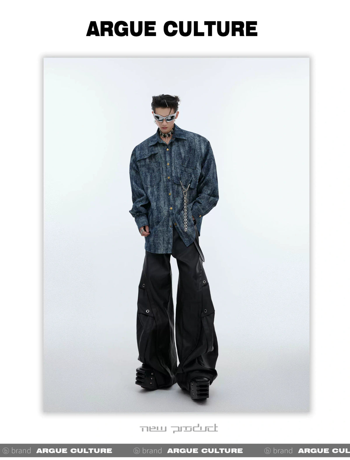 Cotton Tie-Dye Gradient Polo Shirt | Relaxed Fit - description image 16