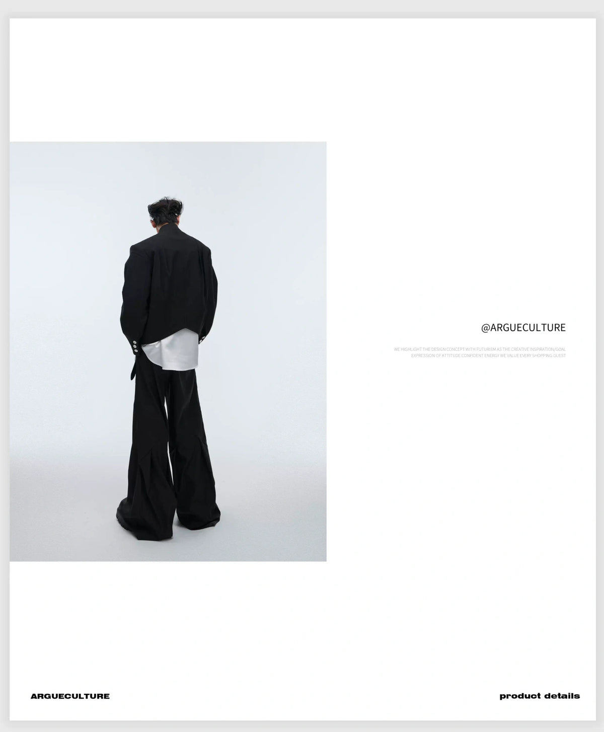 Pleated Frog-Button Jacket | Relaxed New-Chinese Style - description image 10
