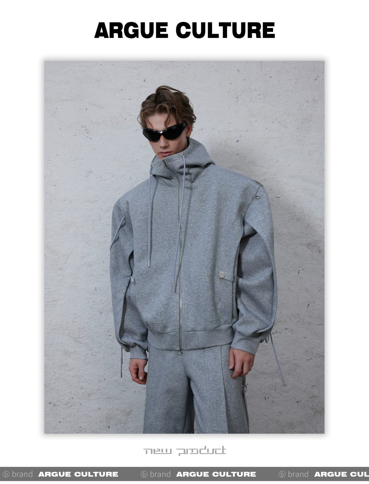 Deconstructed Wide-Leg Drawstring Pants | Fall Streetwear - description image 5