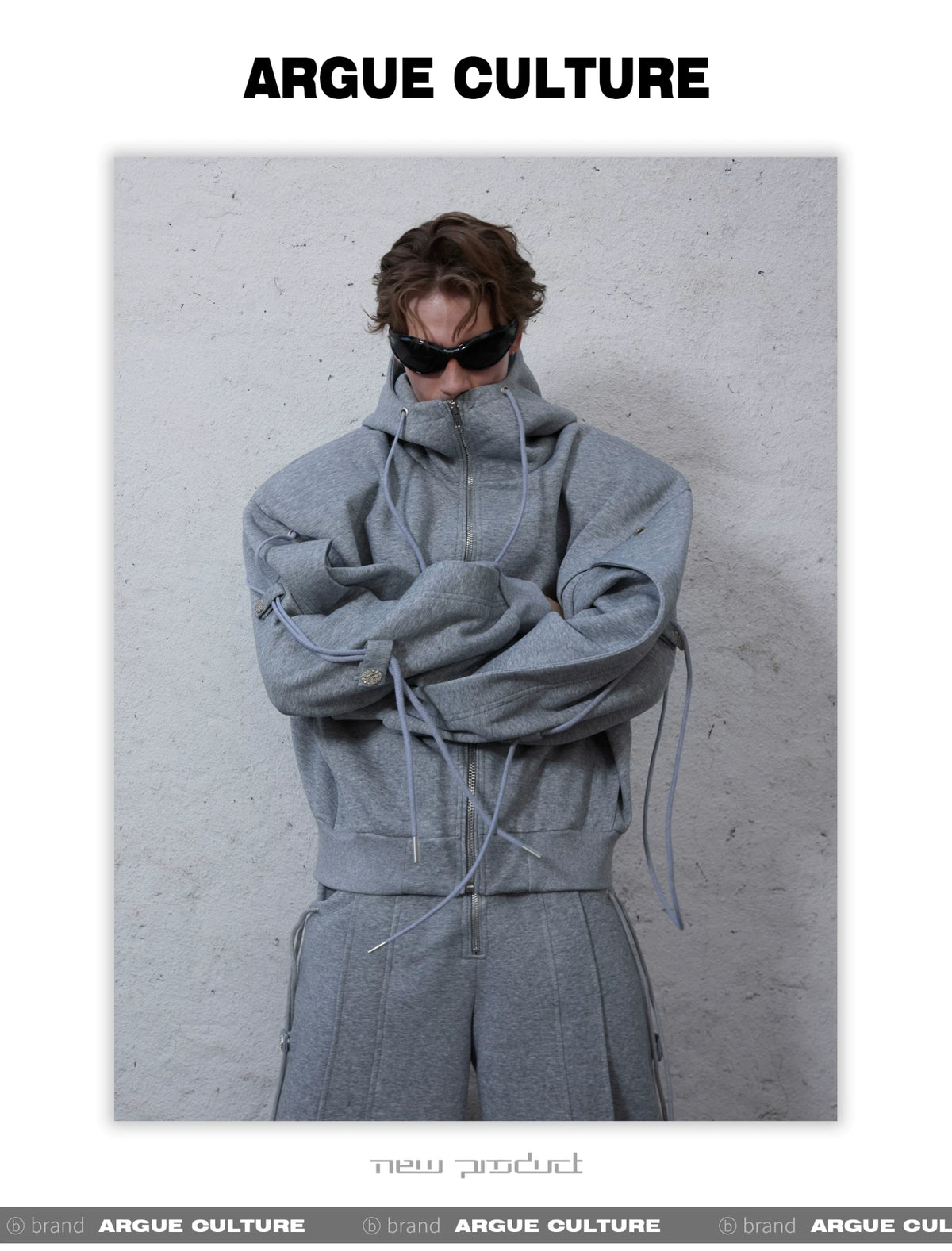 Deconstructed Wide-Leg Drawstring Pants | Fall Streetwear - description image 10