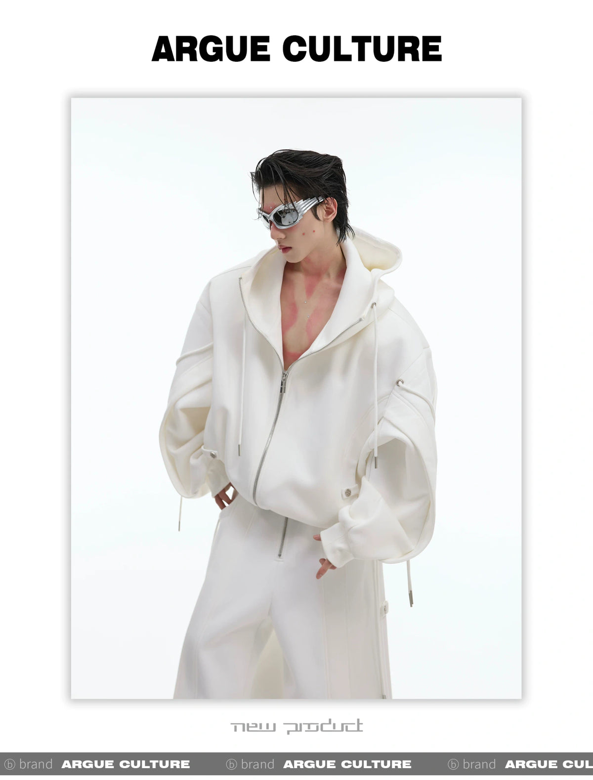 Deconstructed Wide-Leg Drawstring Pants | Fall Streetwear - description image 20