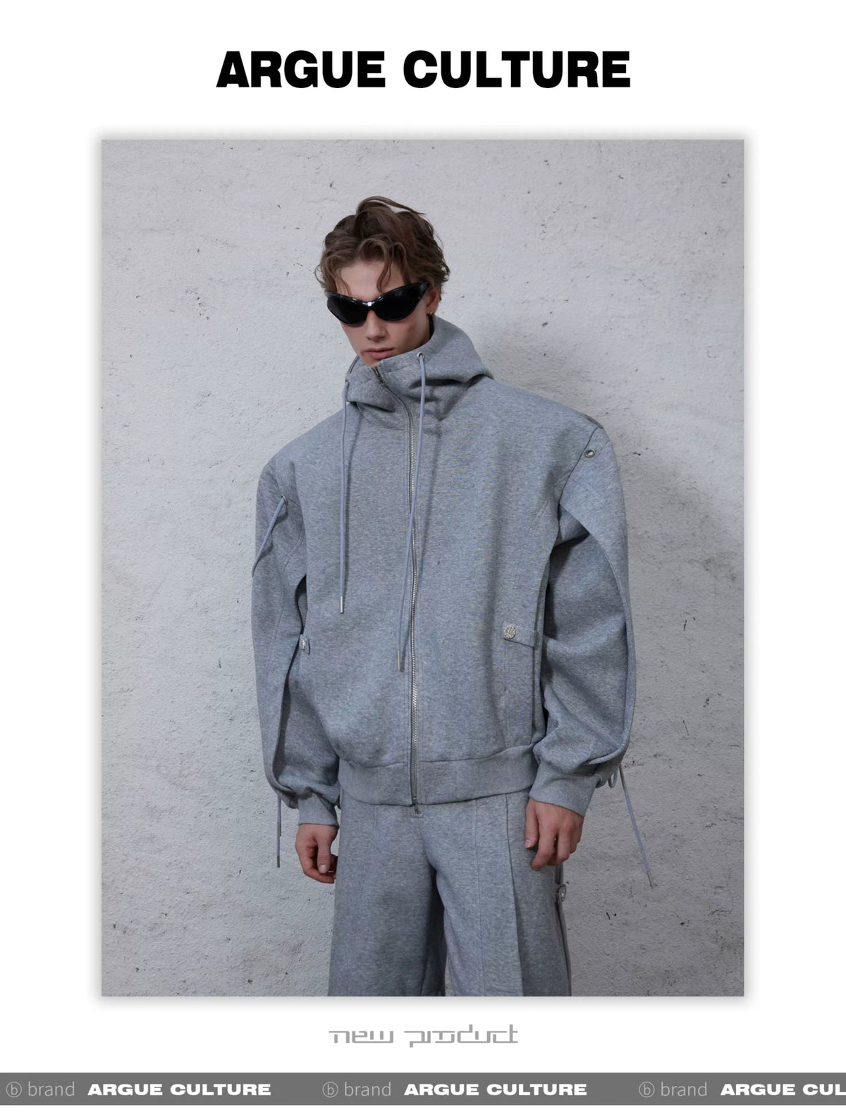 Loose Hoodie and Wide-Leg Pants Set | Streetwear - description image 5