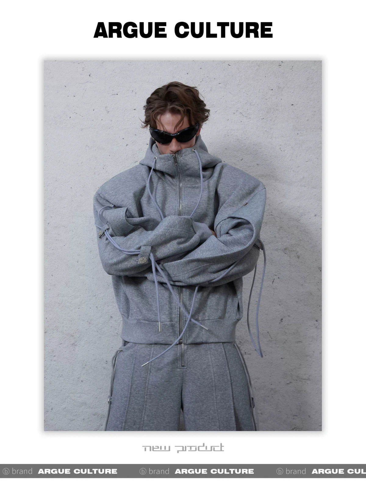 Loose Hoodie and Wide-Leg Pants Set | Streetwear - description image 7
