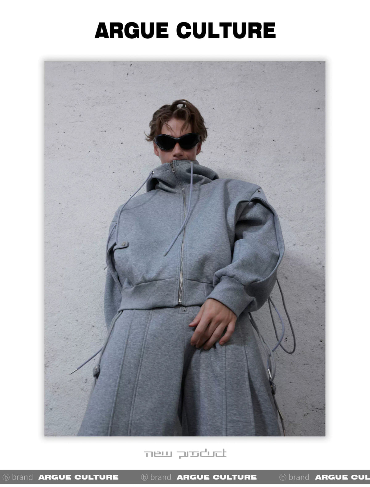 Loose Hoodie and Wide-Leg Pants Set | Streetwear - description image 8