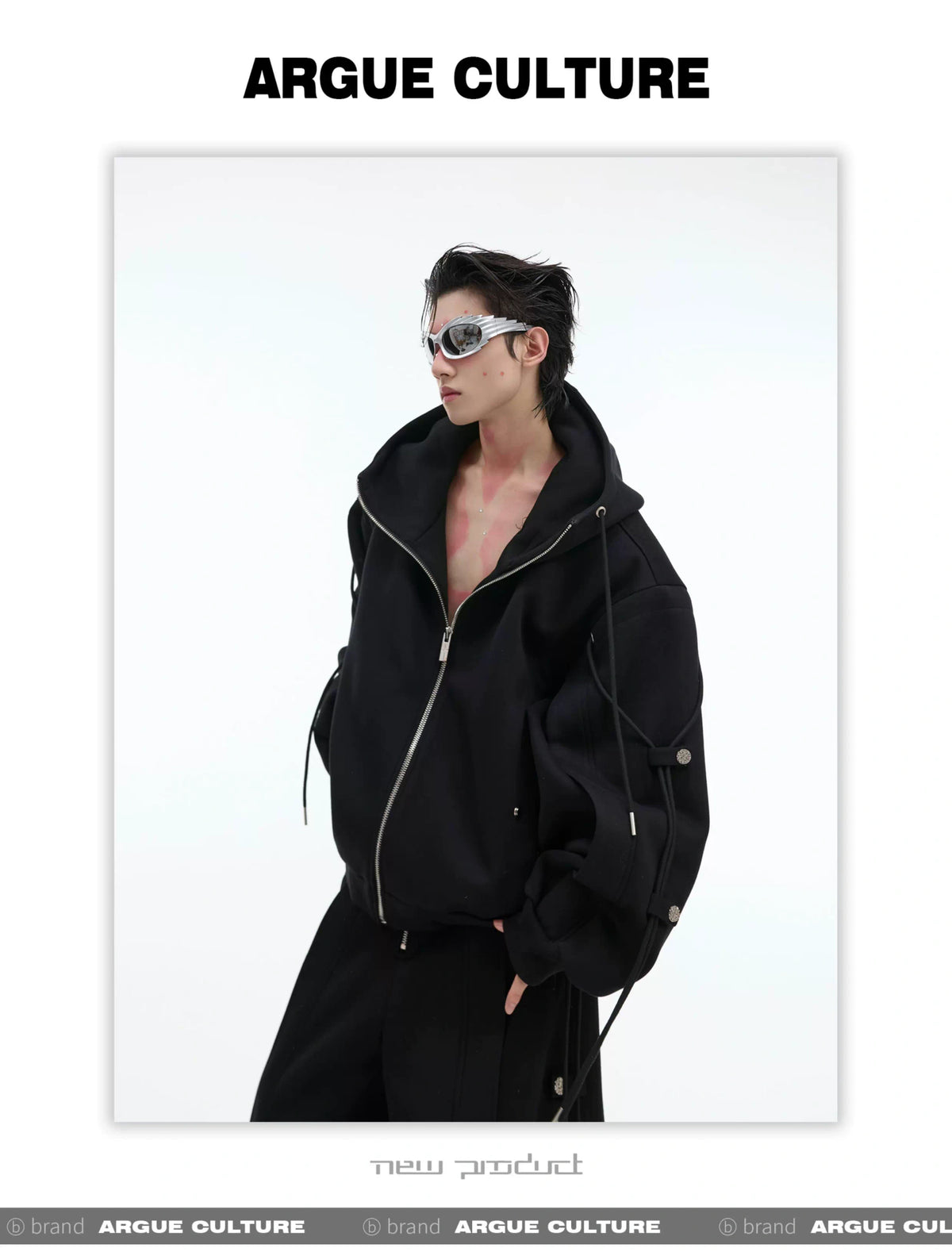Loose Hoodie and Wide-Leg Pants Set | Streetwear - description image 17
