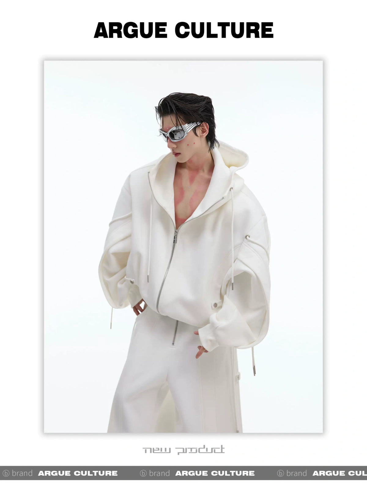 Loose Hoodie and Wide-Leg Pants Set | Streetwear - description image 21