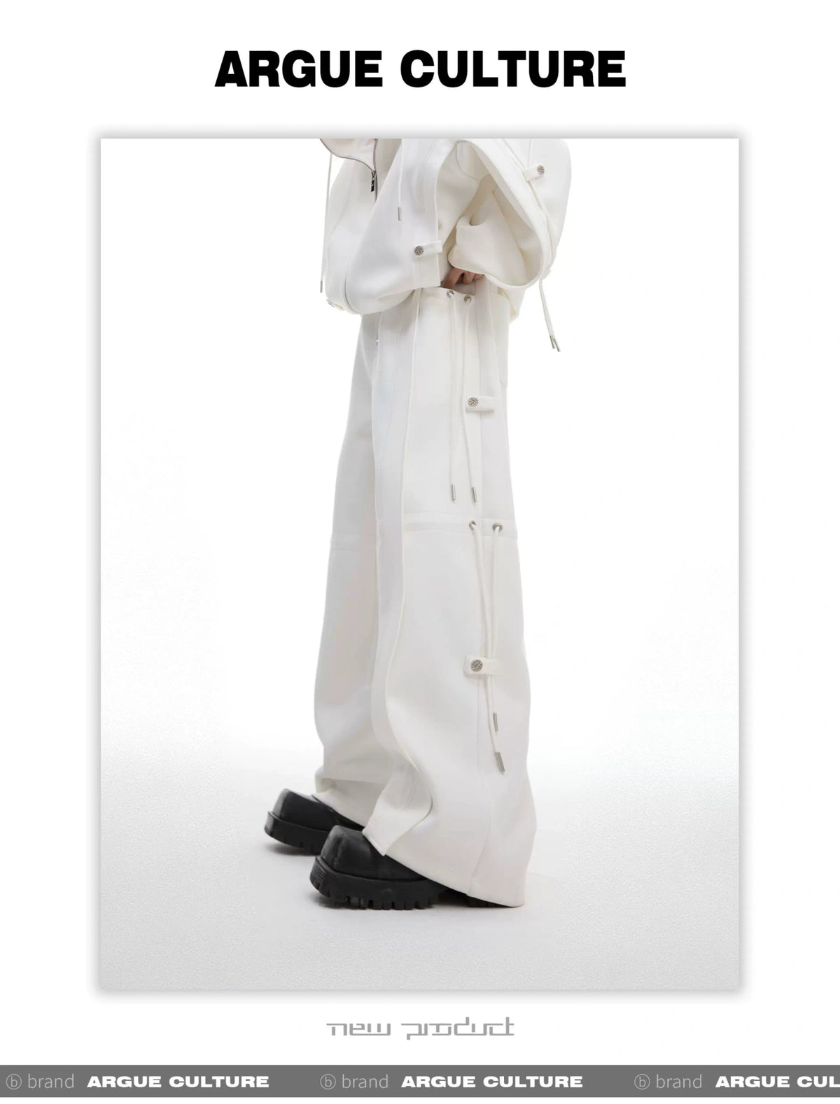 Loose Hoodie and Wide-Leg Pants Set | Streetwear - description image 22
