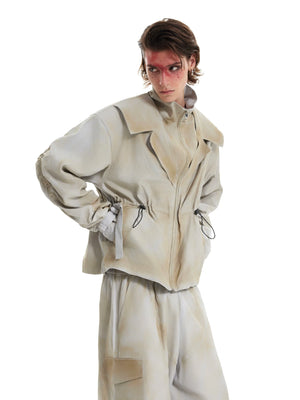 Deconstructed Gradient Cargo Pants | Relaxed Fit - main image 1