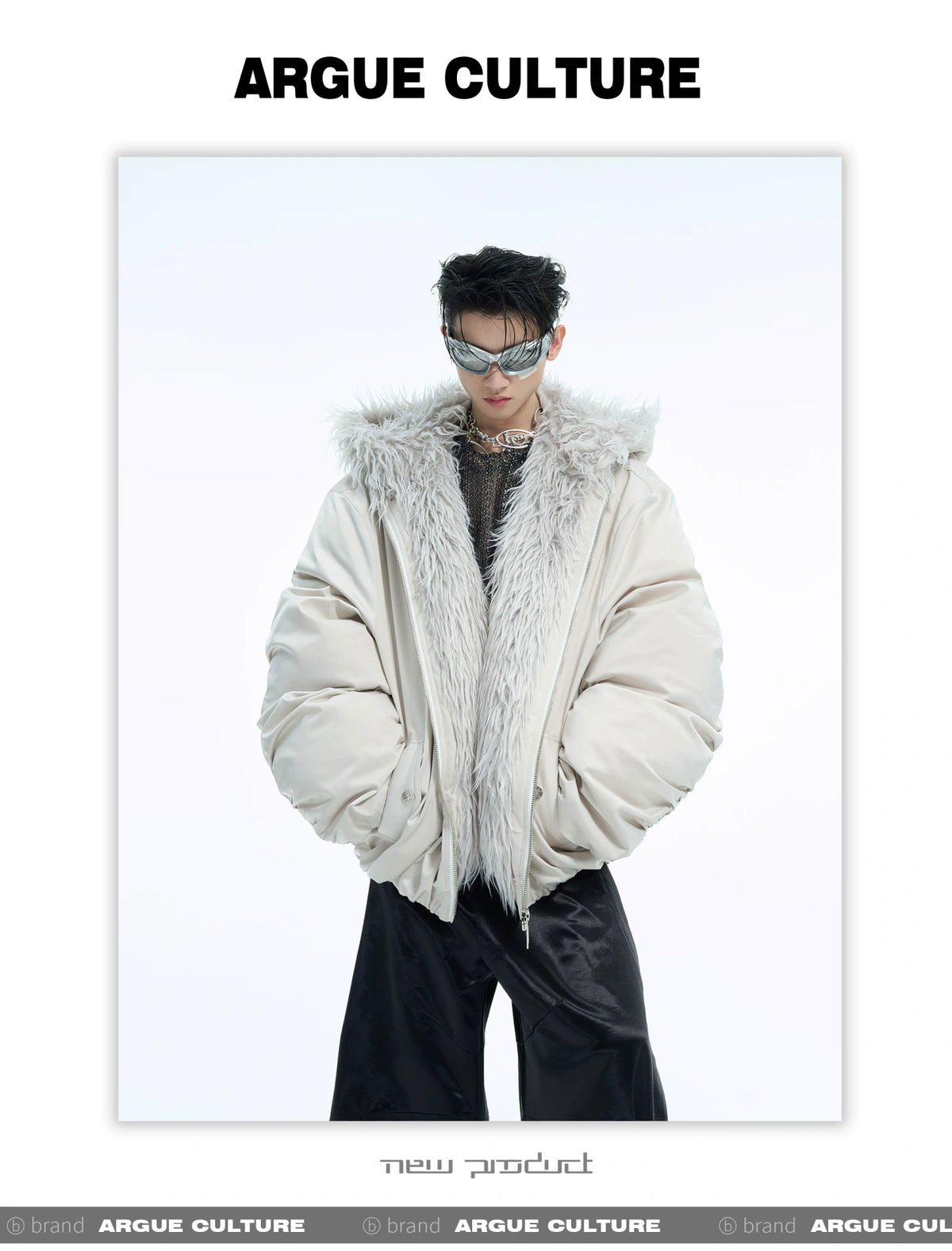Plush-Lined Hooded Insulated Jacket | Relaxed Fit - description image 10