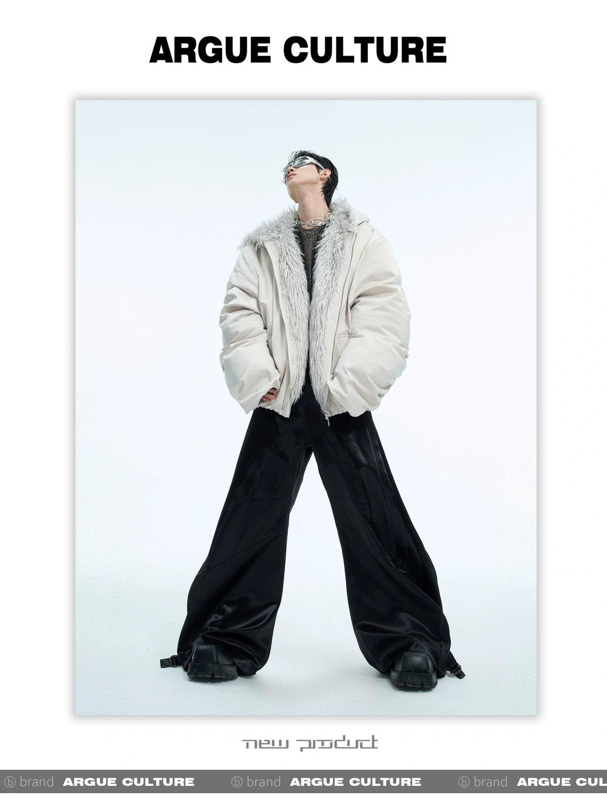 Plush-Lined Hooded Insulated Jacket | Relaxed Fit - description image 13