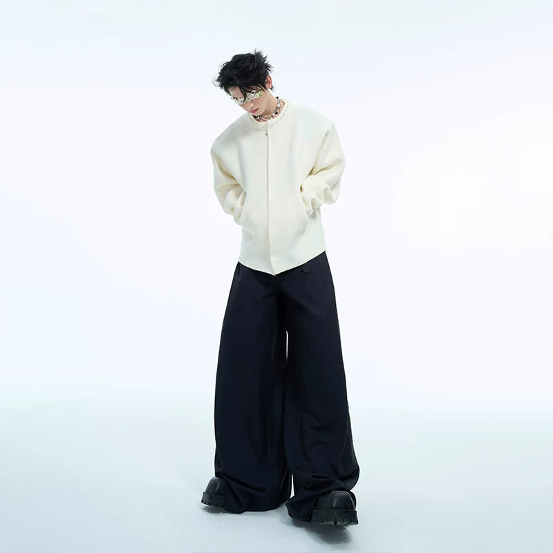 Pearl-Trimmed Short Cardigan Sweater | Argue Culture - main image 5