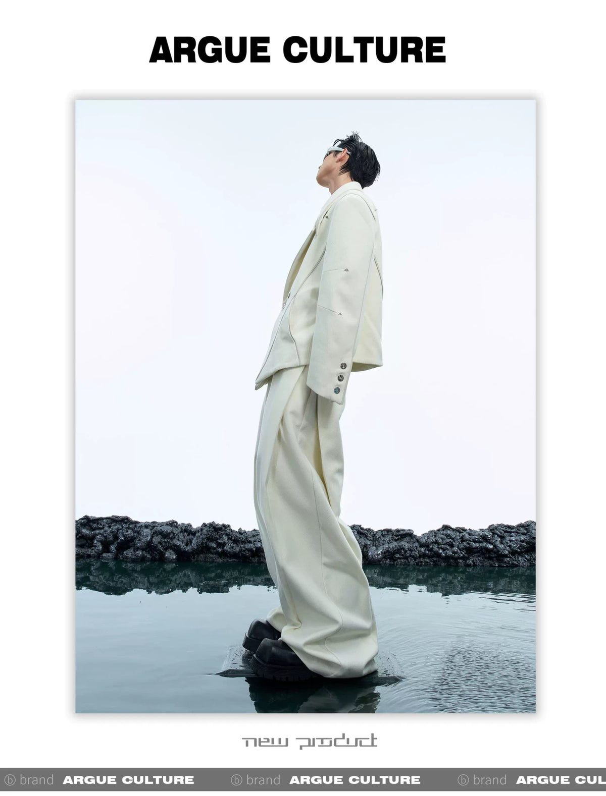 Deconstructed Oversized Suit Jacket | Avant-Garde - description image 10