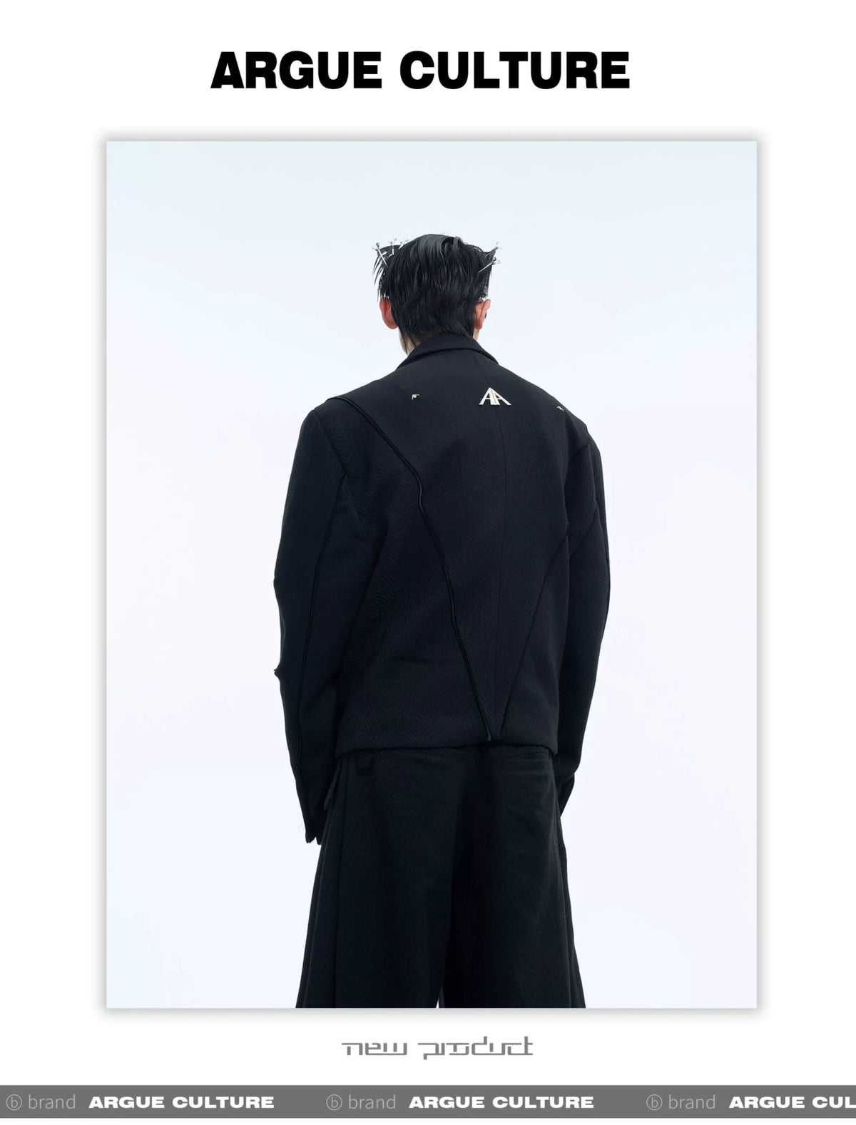 Deconstructed Oversized Suit Jacket | Avant-Garde - description image 23