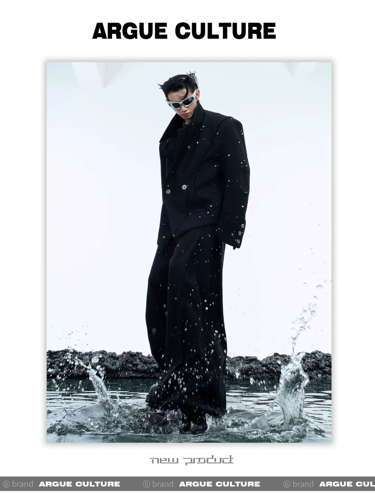 Deconstructed Oversized Suit Jacket | Avant-Garde - description image 26