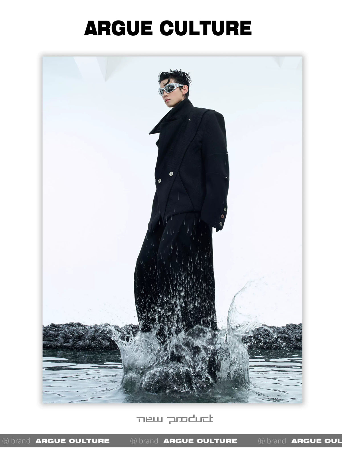 Deconstructed Oversized Suit Jacket | Avant-Garde - description image 27