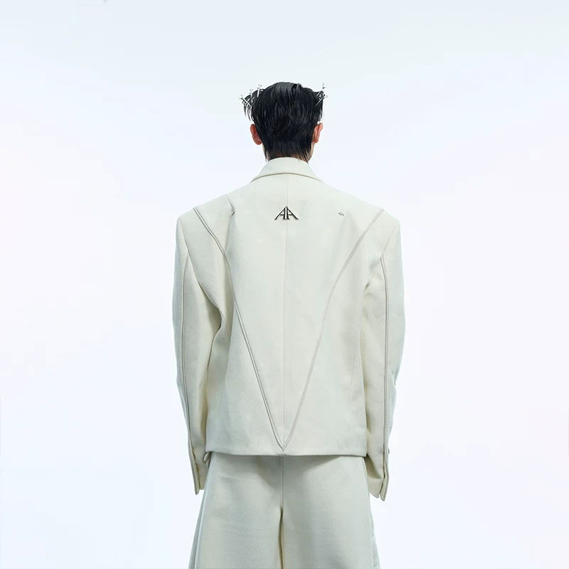 Deconstructed Oversized Suit Jacket | Avant-Garde - main image 3