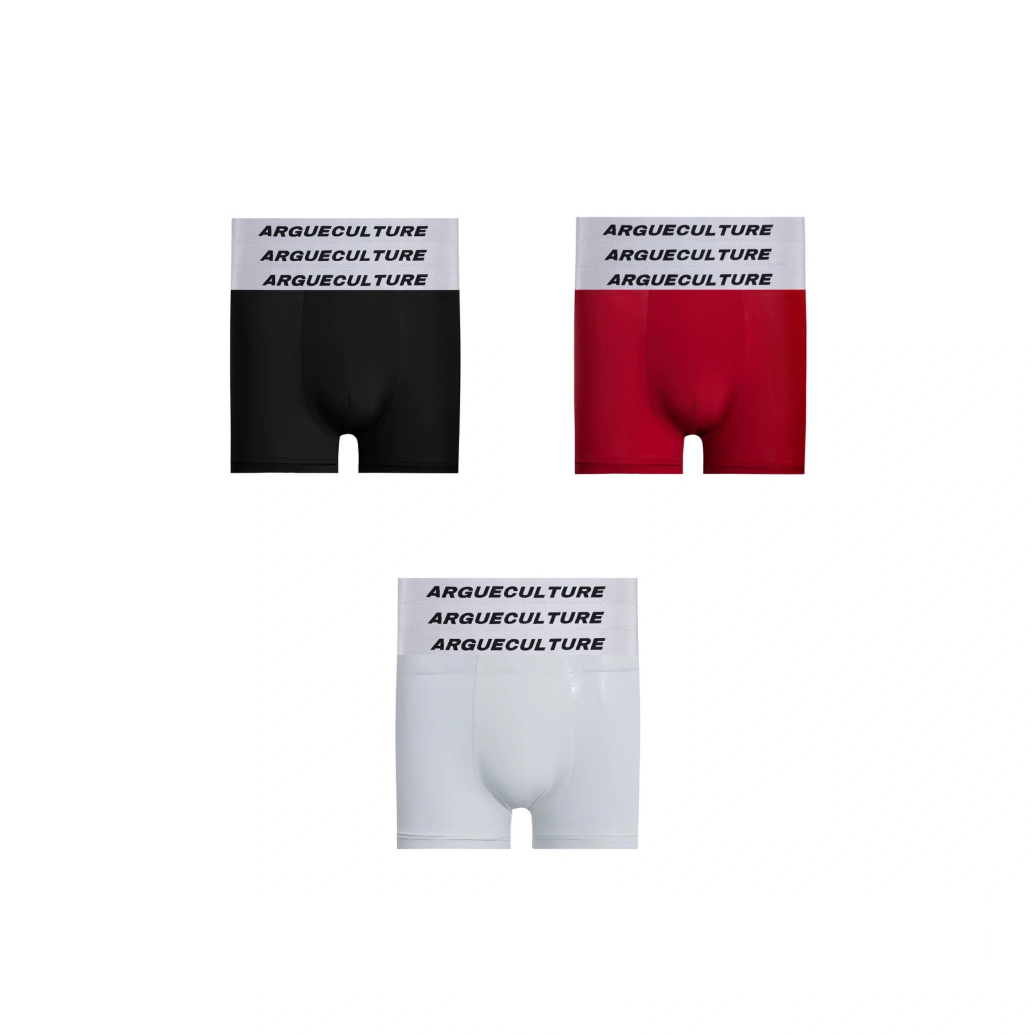 Layered Waistband Boxer Briefs in Nylon Modal Blend - main image 1