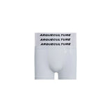 Layered Waistband Boxer Briefs in Nylon Modal Blend - White