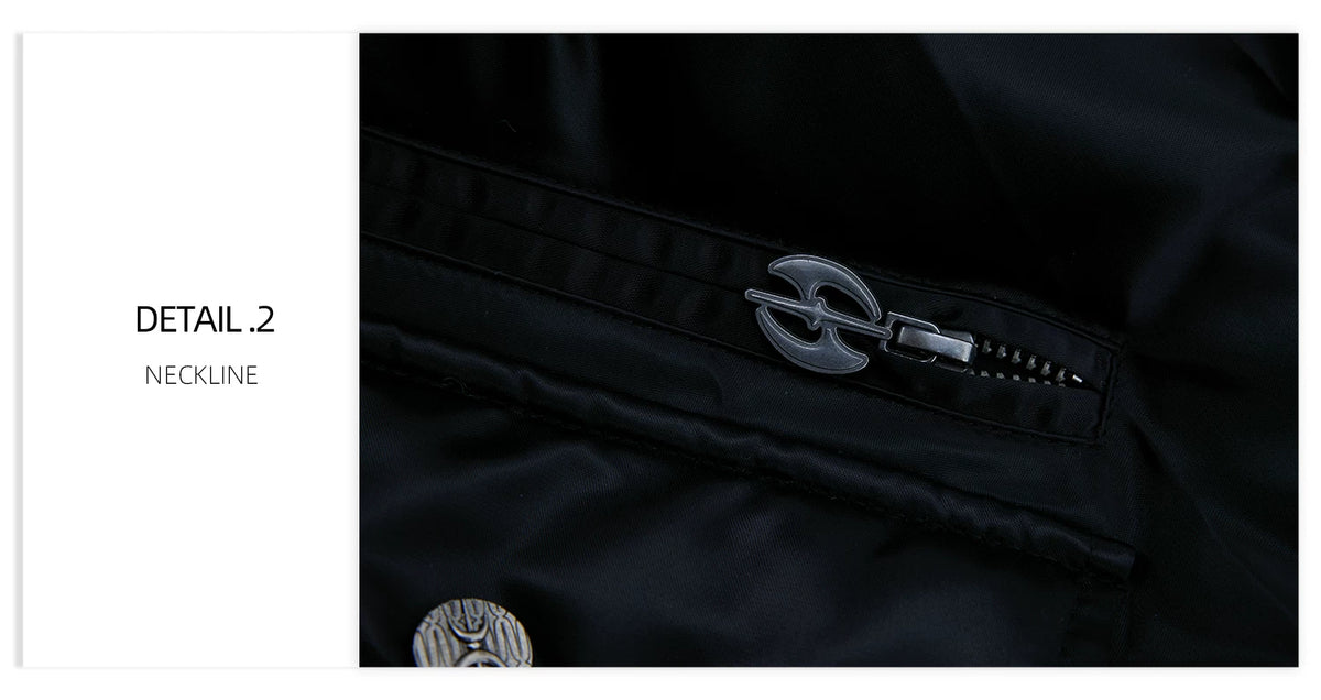 Camouflage Insulated Flight Jacket | Relaxed Fit - description image 3