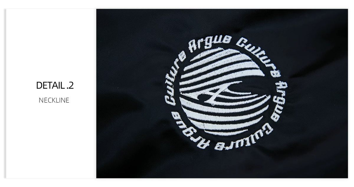 Plush Panel Nylon Bomber Jacket | Streetwear Outerwear - description image 2