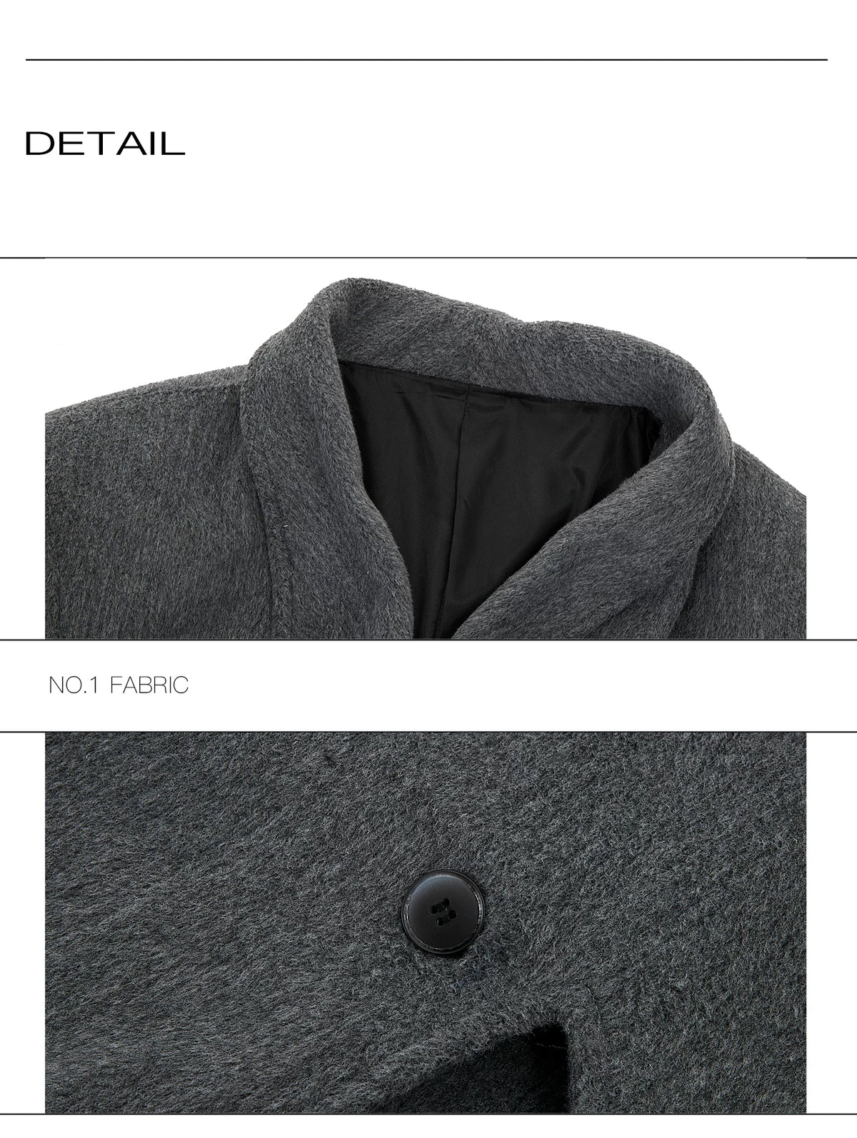 Metal Strap Longline Coat | Deconstructed Outerwear - description image 22