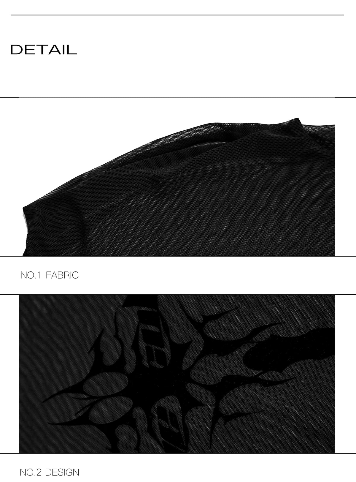 Sheer Logo Mesh Long-Sleeve Top in Slim Fit - description image 11