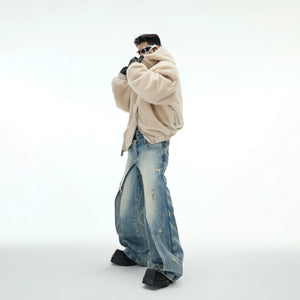 Reversible Hooded Padded Jacket | Relaxed Fit - main image 2