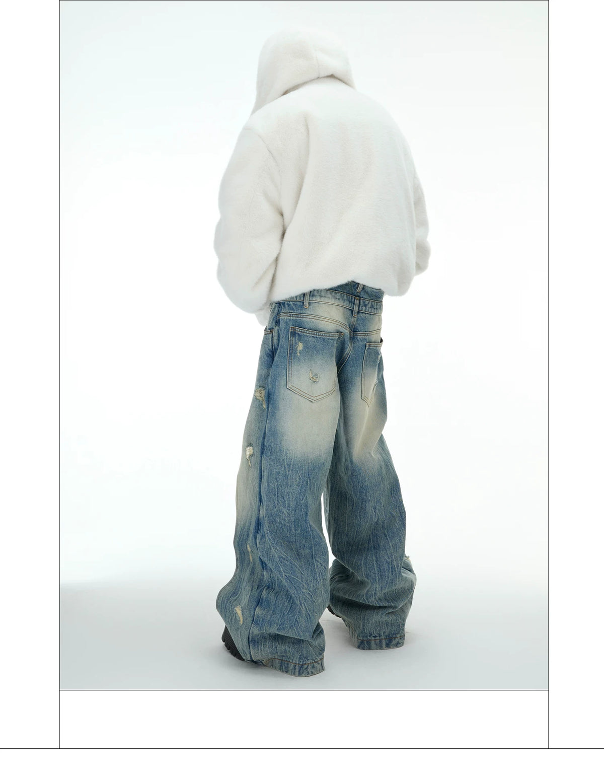 Reversible Hooded Quilted Jacket | Plush Cotton Blend - description image 22