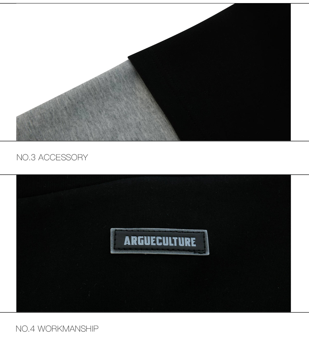 Color-Blocked Three-Piece Long-Sleeve T-Shirt - description image 17