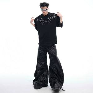 Spinal Bone Embroidered Oversized T-Shirt | Argue - main image 5