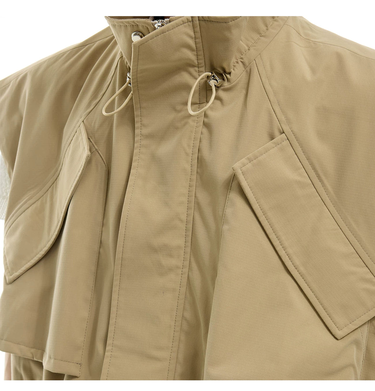 Irregular Drawstring Vest and Bottoms Set - description image 4