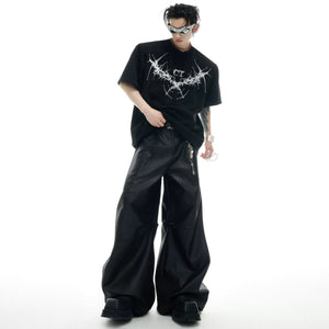 Metal Rivet Embroidery Relaxed T-Shirt | Unisex - main image 4