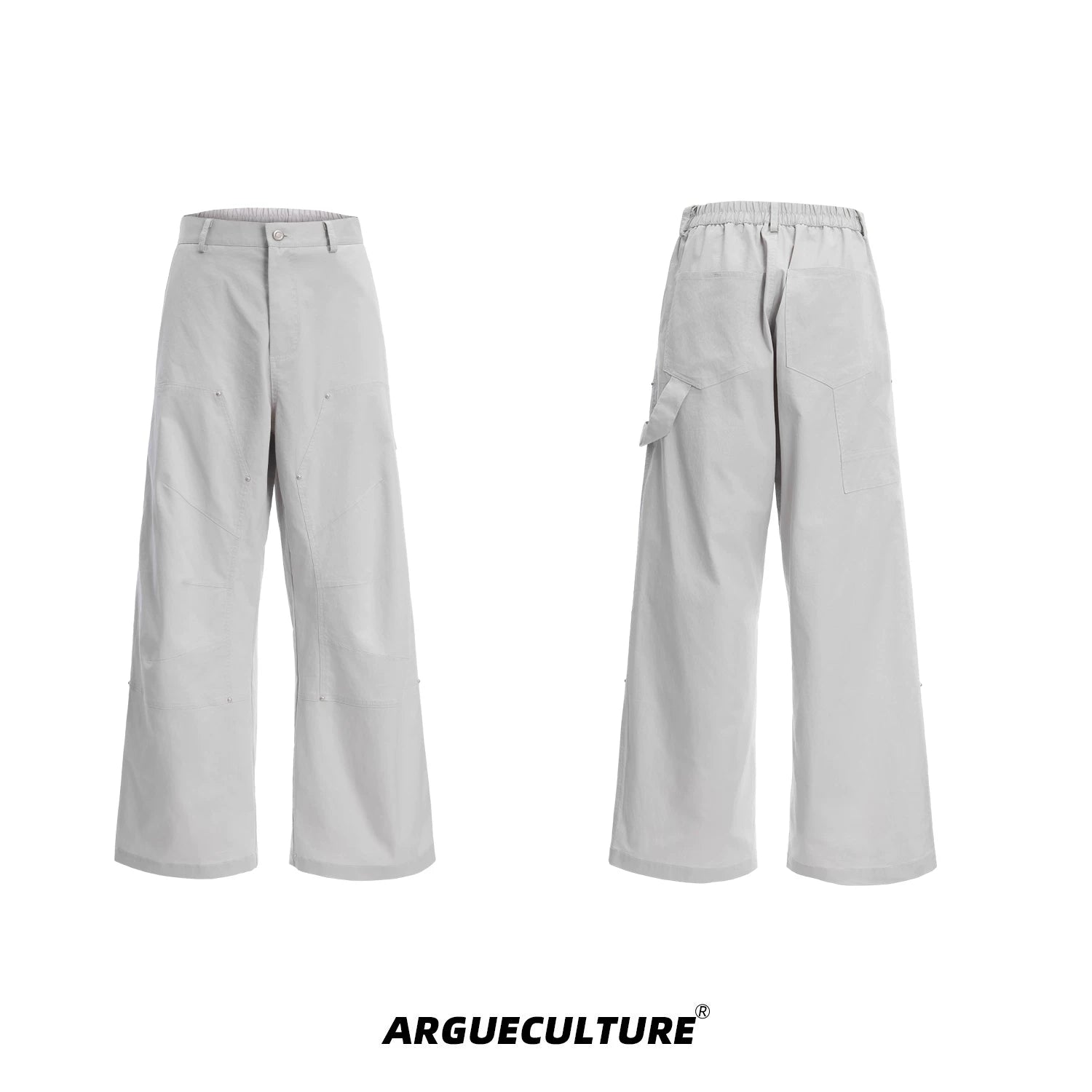 Deconstructed PU-Panel Short-Sleeve Jacket - Hazy Apricot Bottoms