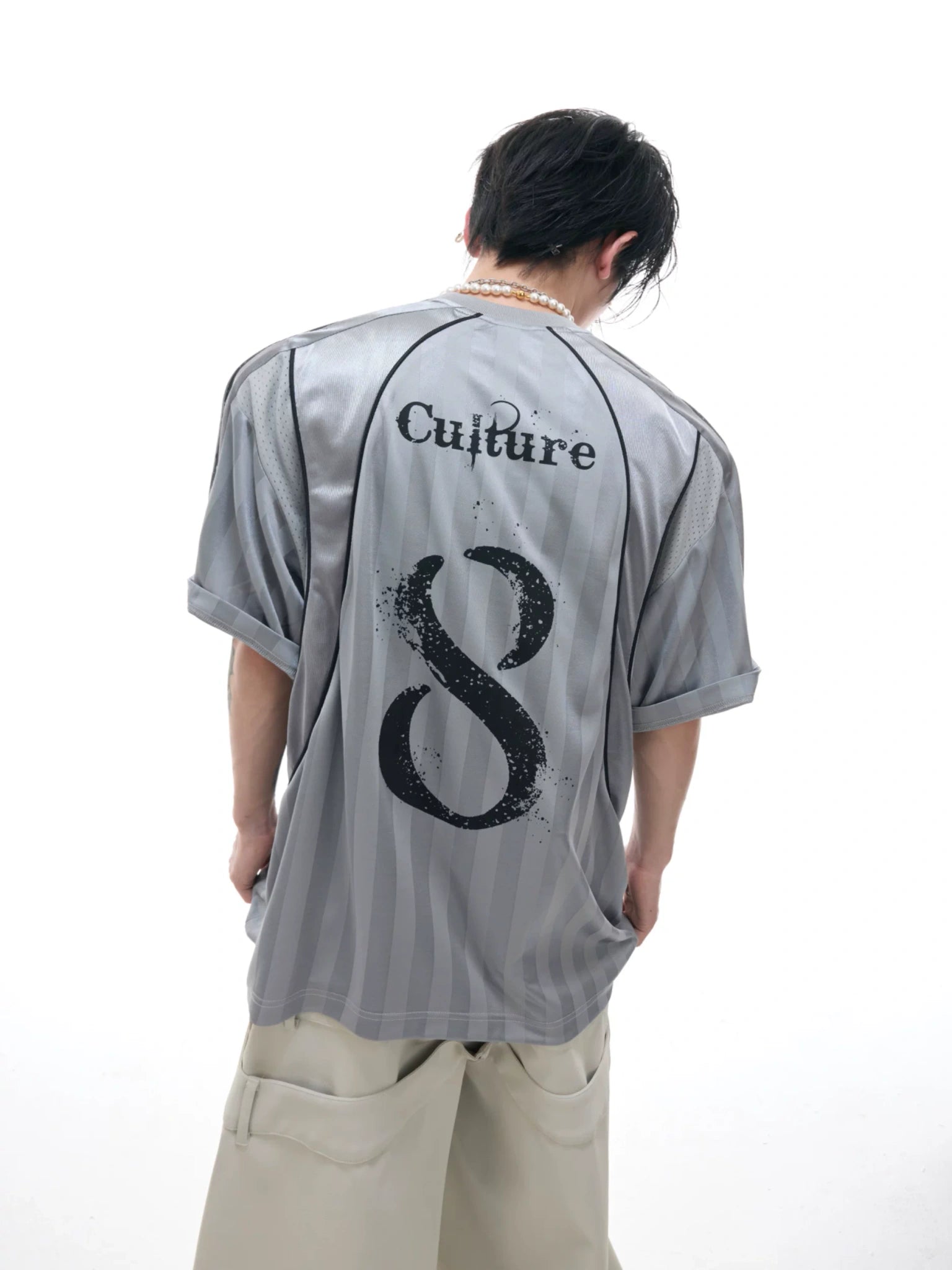 Color-Blocked Graphic T-Shirt | Relaxed Streetwear - main image 1