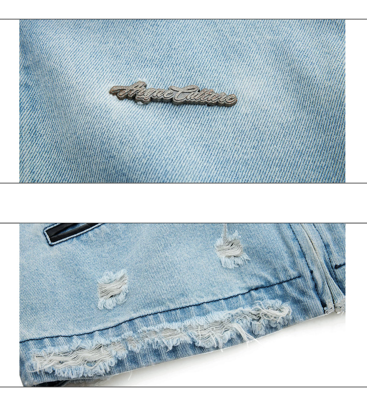 Washed Denim Jacket and Trouser Set | Streetwear - description image 17