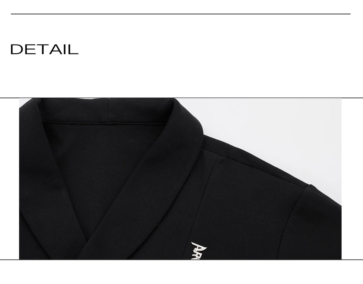 V-Neck Structured Shirt and Trouser Set | Avant-Garde - description image 20