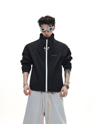 Deconstructed Stand-Collar Sun Jacket | Short Fit - main image 1