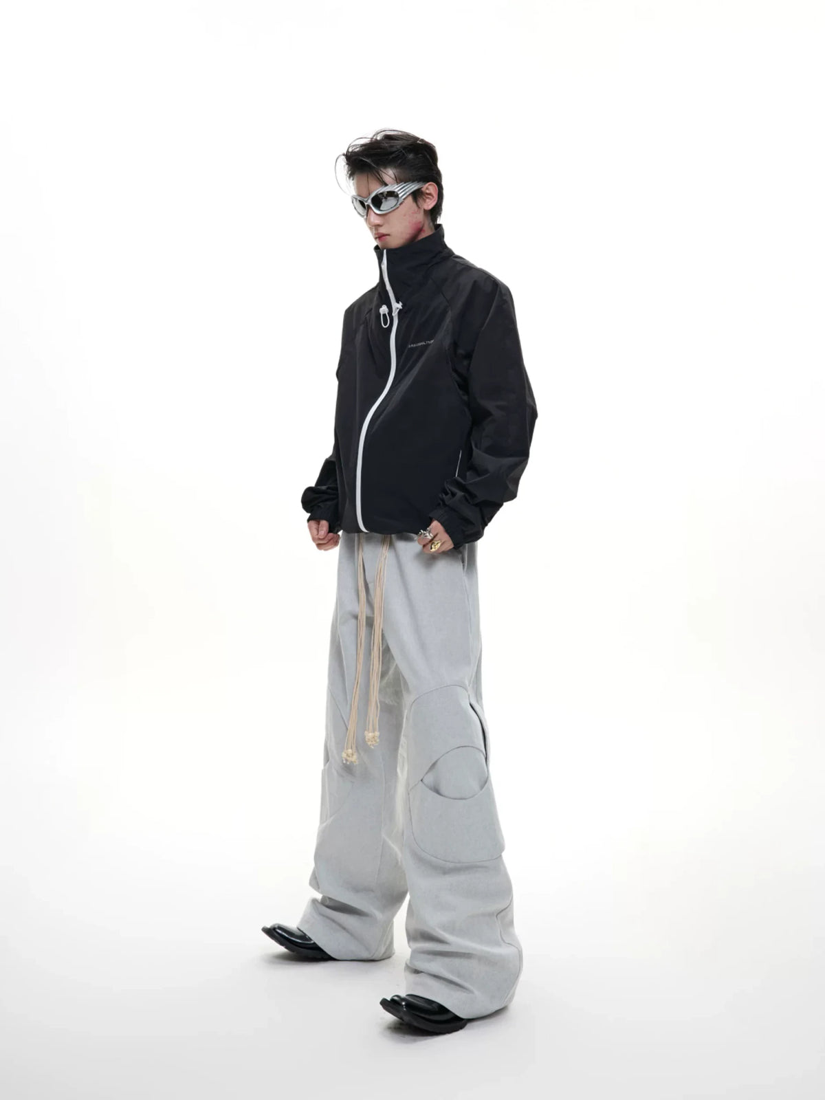Deconstructed Stand-Collar Sun Jacket | Short Fit - main image 3