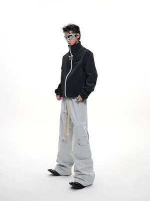 Deconstructed Stand-Collar Sun Jacket | Short Fit - main image 3