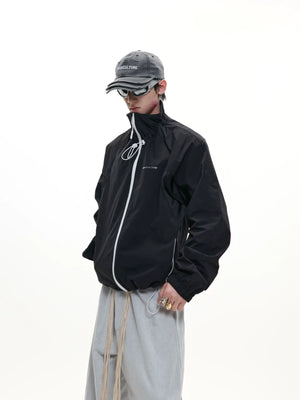 Deconstructed Stand-Collar Sun Jacket | Short Fit - main image 4