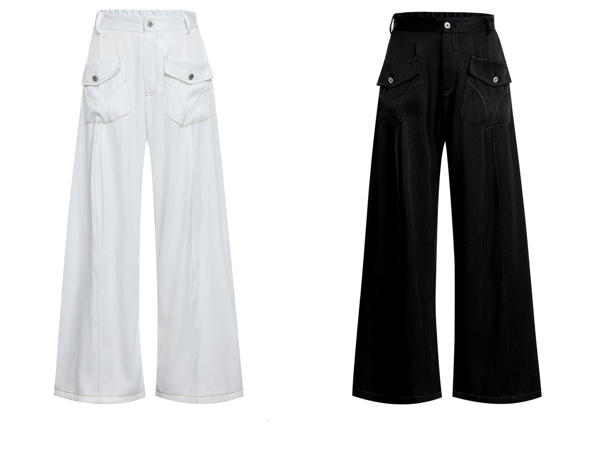 Pearl-Trimmed Distressed Denim Separates | Short Sleeve - description image 15
