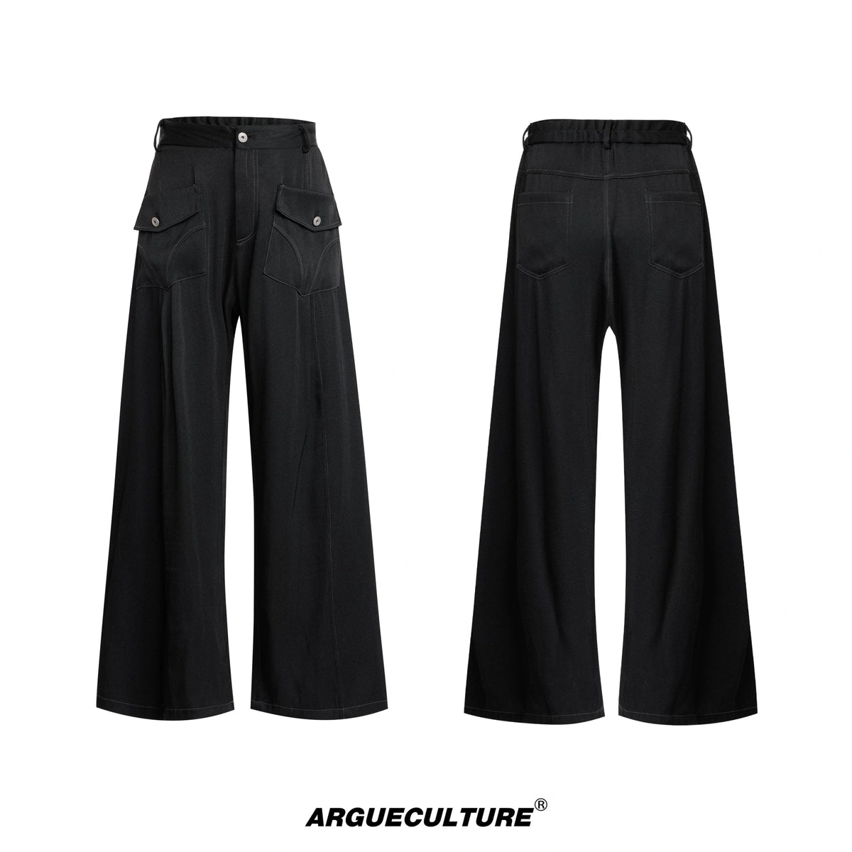 Pearl-Trimmed Distressed Denim Separates | Short Sleeve - Black Bottoms