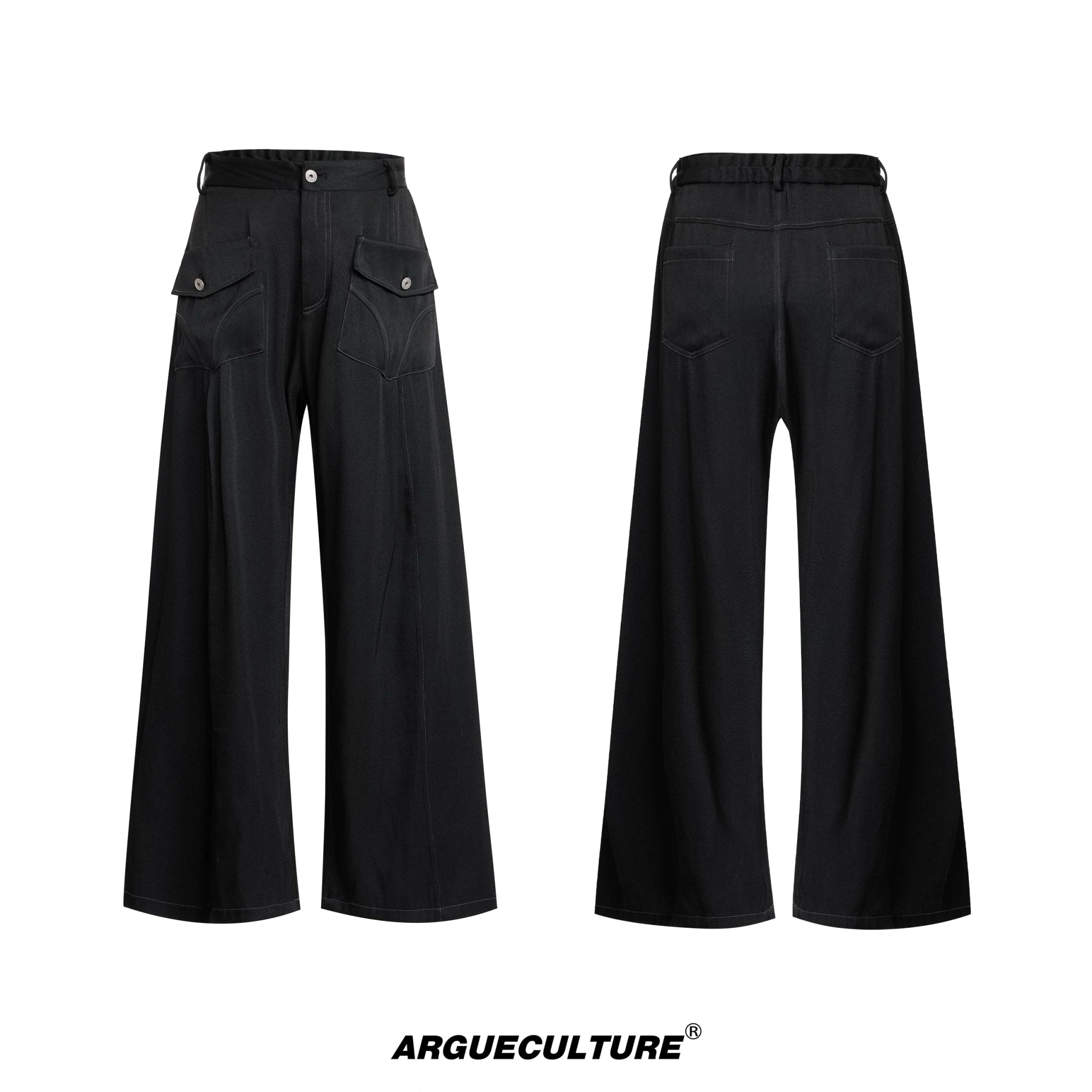 Pearl-Trimmed Distressed Denim Separates | Short Sleeve - Black Bottoms